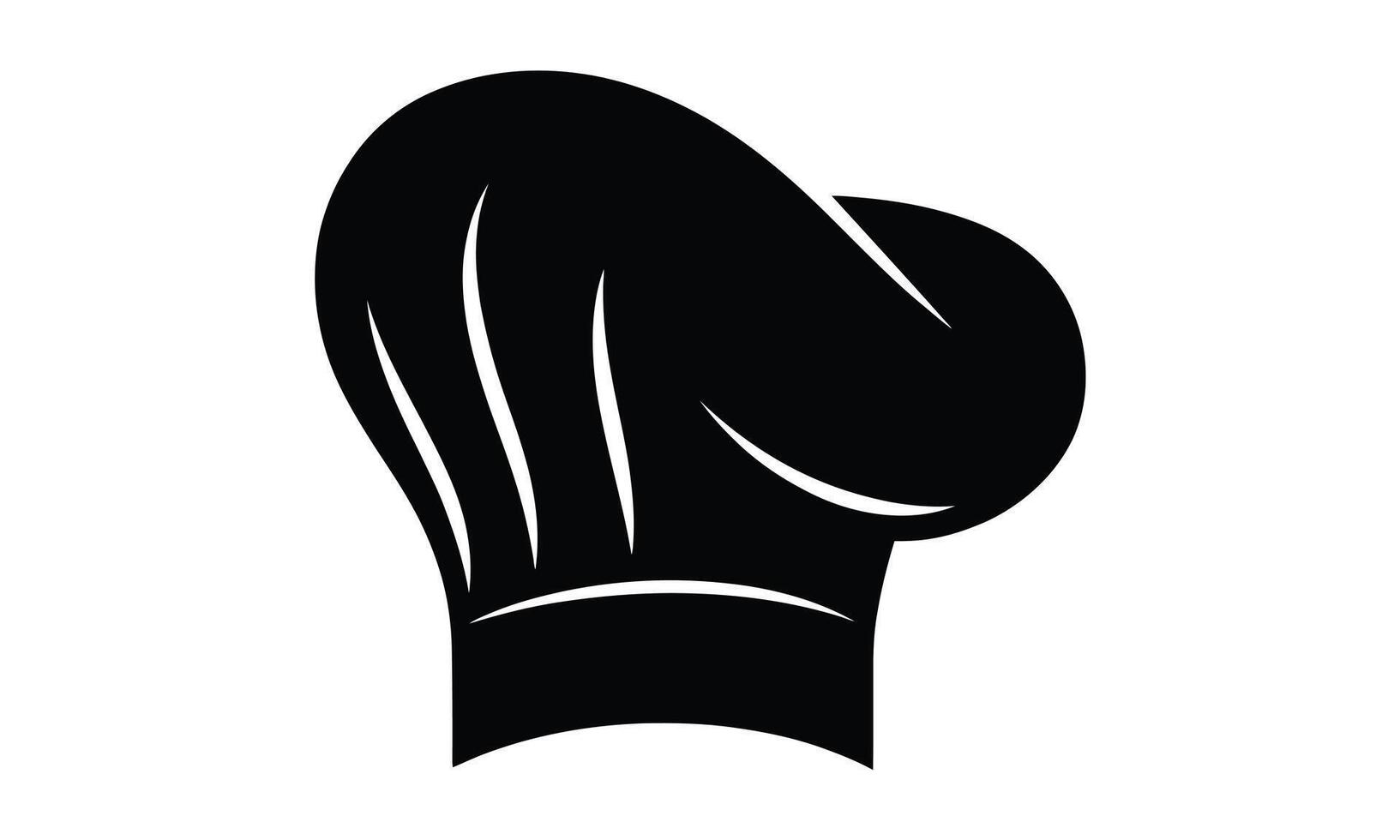 Classic chef illustration silhouette vector