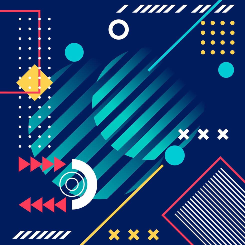 Abstract geometric background. Gradient background, Ideal for web banners, social media posts, or any design for decoration vector