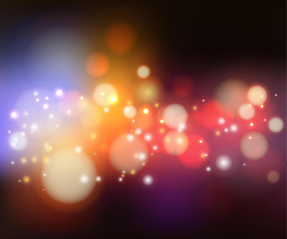 Abstract bokeh graphic background vector