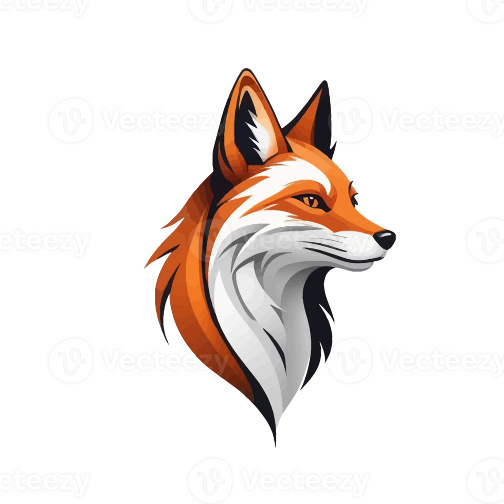 Head fox ELegant Illustration Logo png