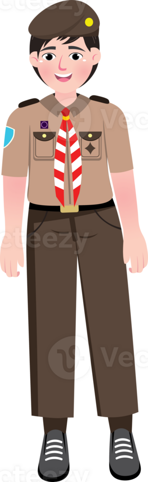 World Scout Day Illustration png