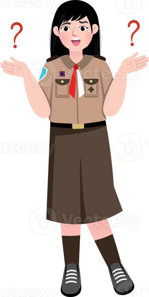 Scout Student Confused png