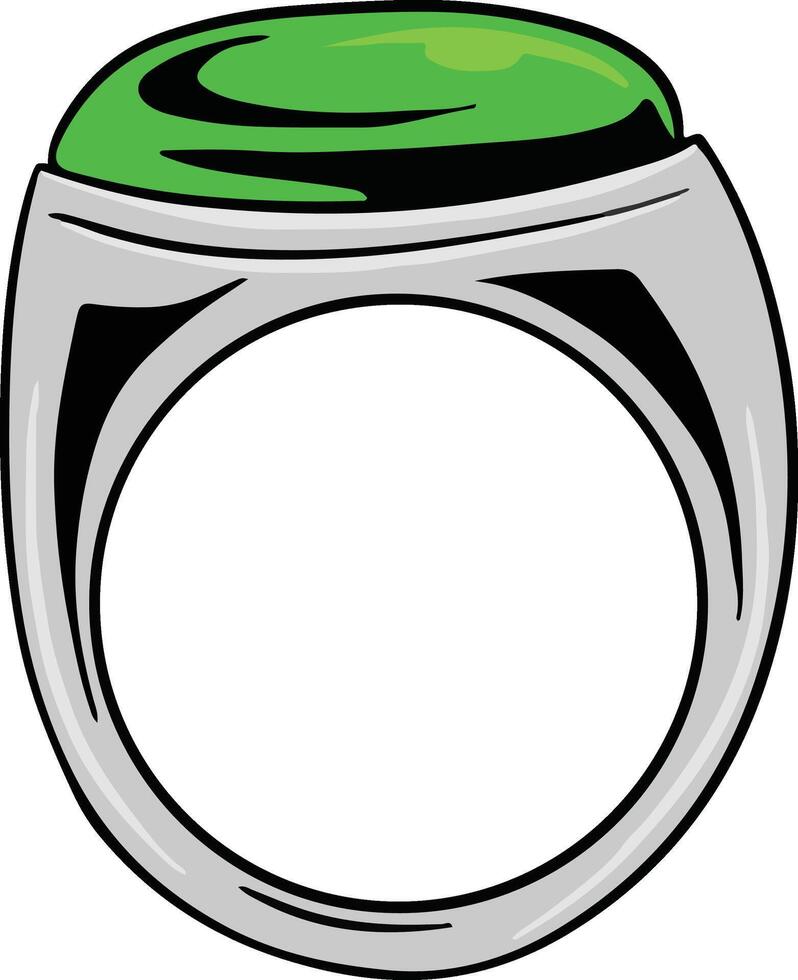 ring diamond illustration vector