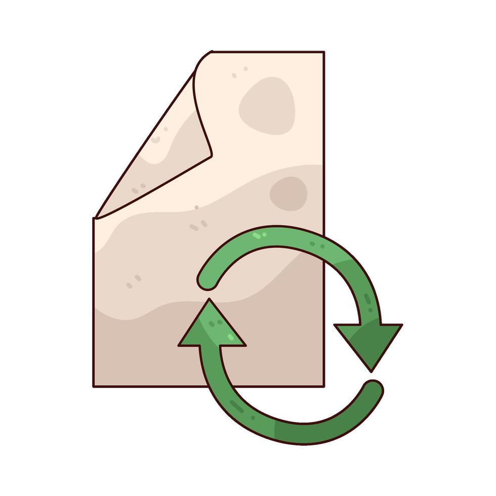 refresh file illustration vector