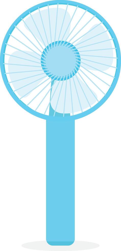 Digital Electric Handheld Fan icons. Illustration vector