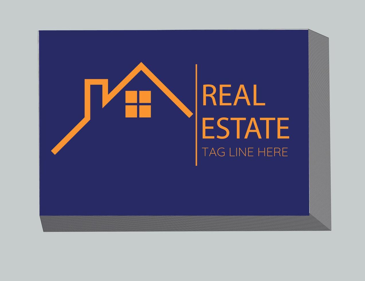 Simple housing logo design vector