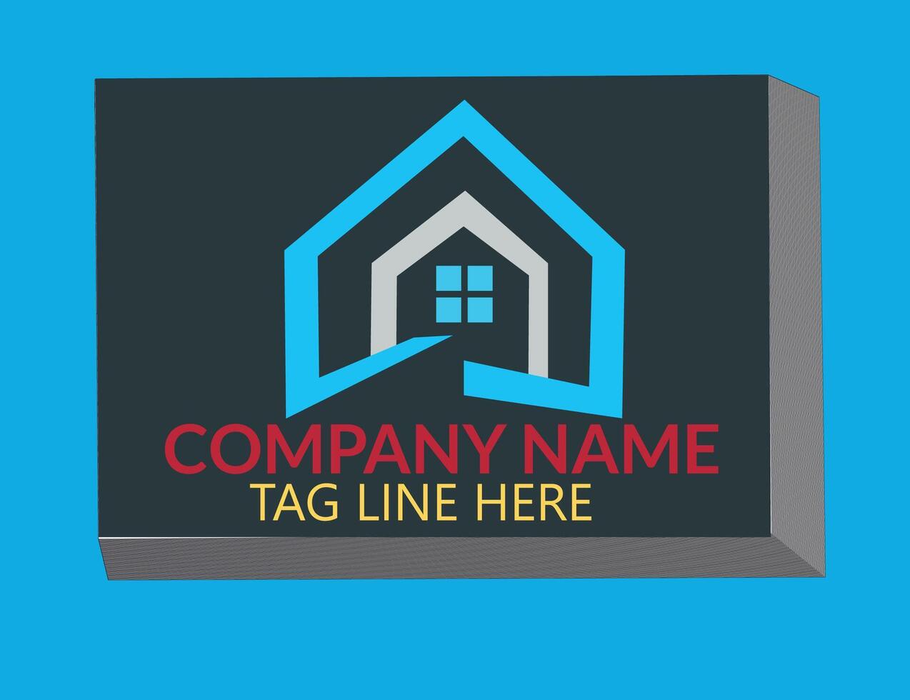 Simple Construction Logo Template vector