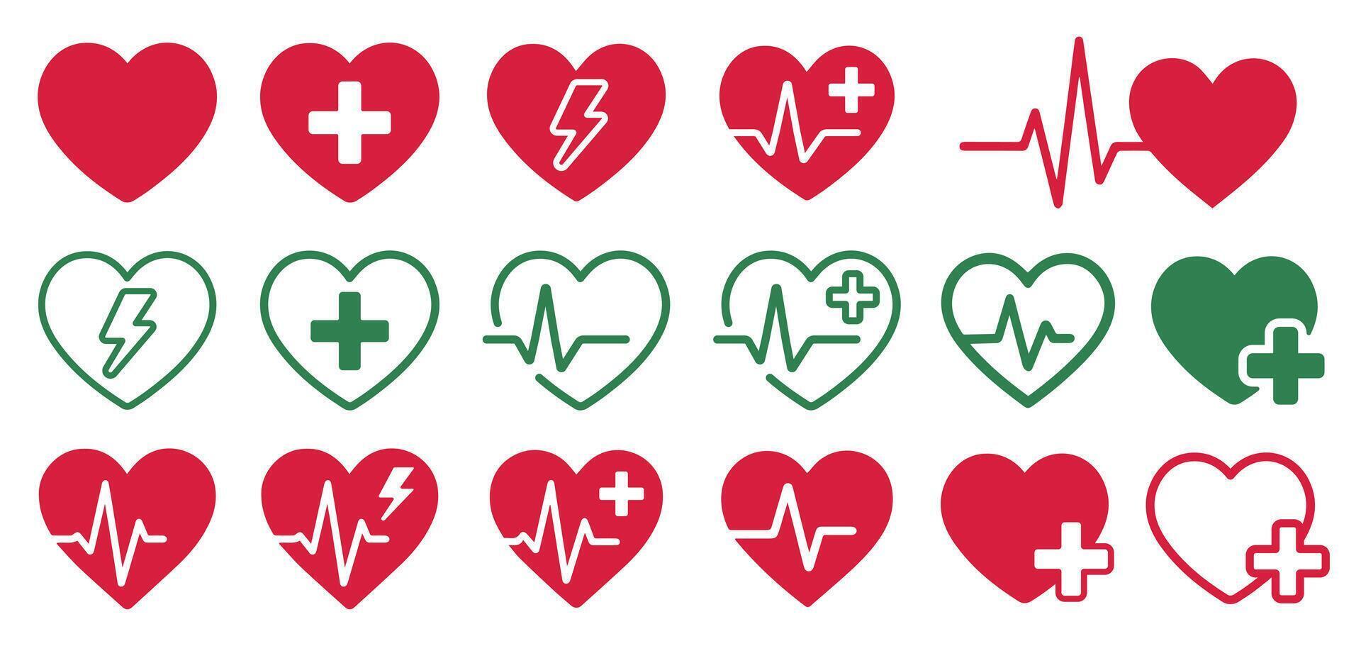 Ecg heart beat line. Heart beat sinus rhythm line. Healthcare medical hospital logo sign. illustration icon. Isolated on white background vector