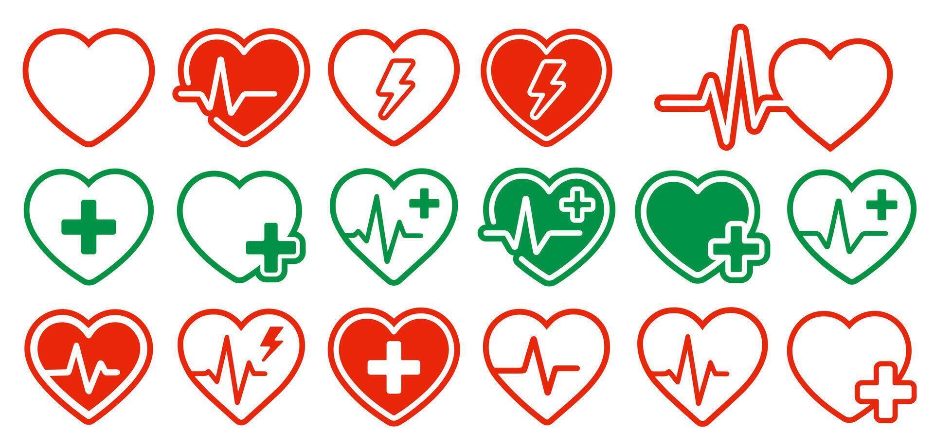 Ecg heart beat line template. Heart beat sinus rhythm line. Healthcare medical hospital logo. illustration icon. Isolated on white background vector