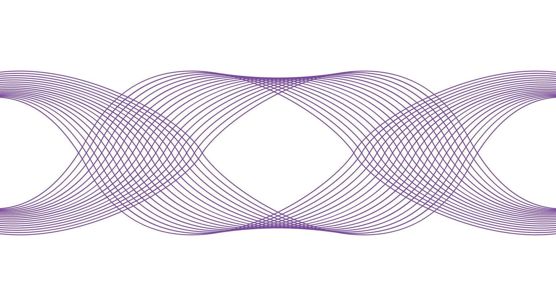 Wavy Blend Curved Purple Abstract Background Design Illustration vector