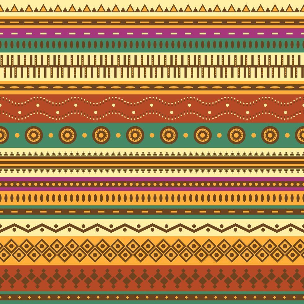 Aztec seamless pattern. Can be used in fabric design for making of clothes, accessories decorative paper, wrapping, envelope web design, etc. Swatches of seamless pattern included in the file vector