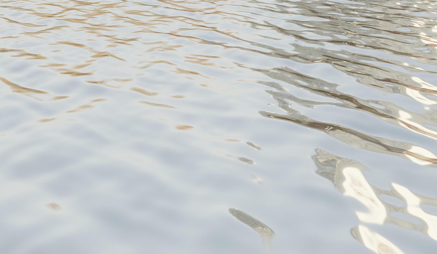 Water surface with waves, reflection water surface, background, illustration photo