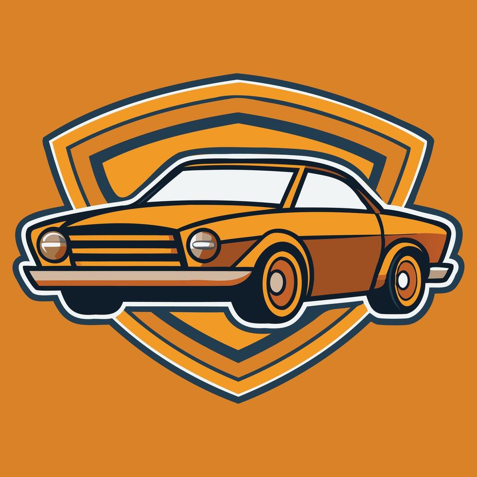 Modern Vehicle Logo Art vector