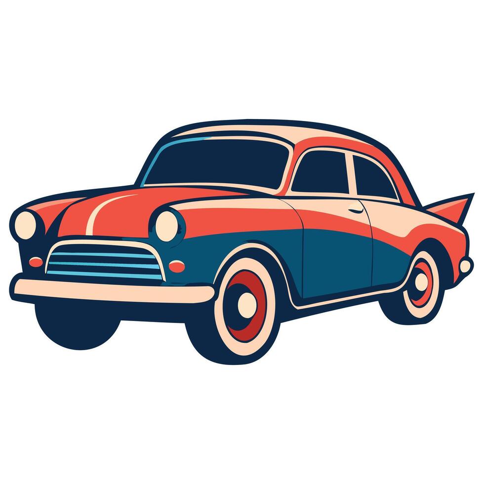 Classic Ride Vehicle Art vector