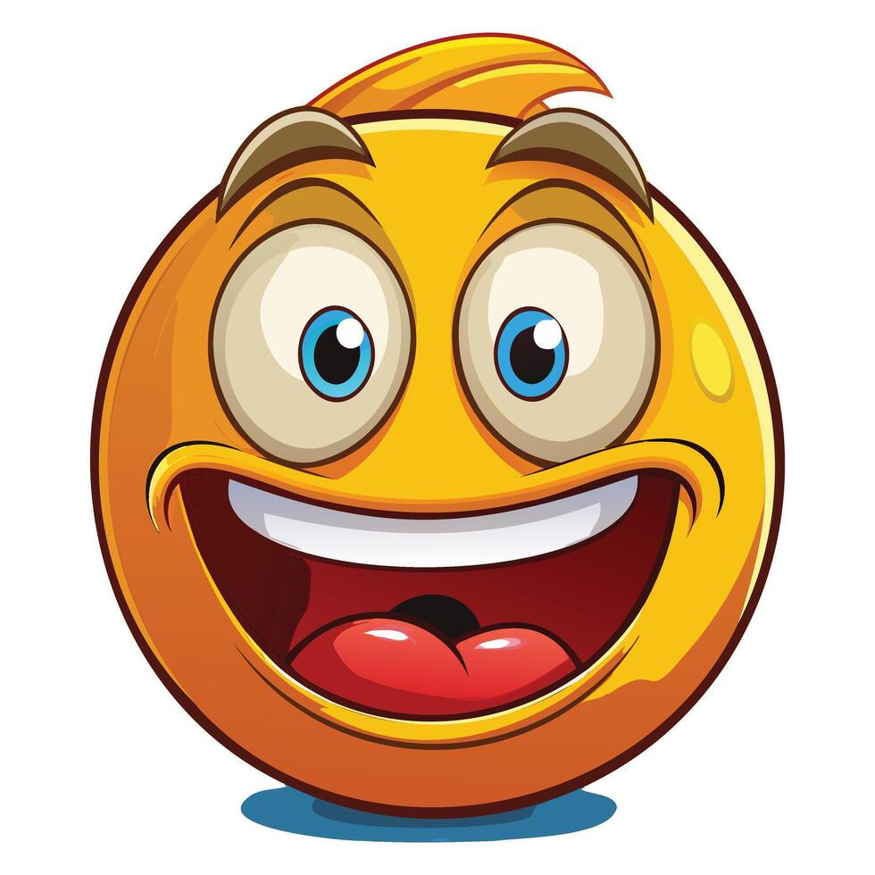 Happy Cartoon Face Designs vector