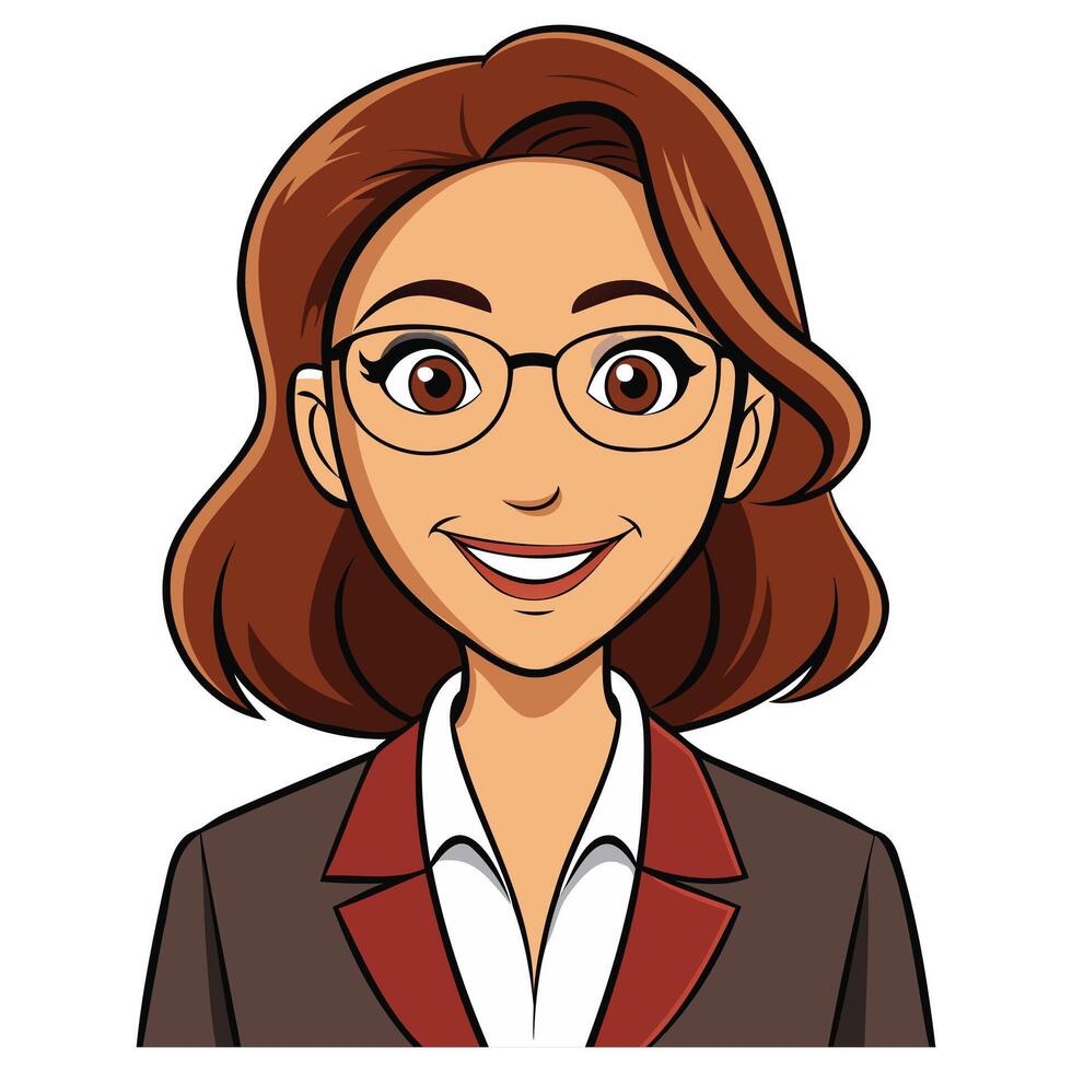 Empowered Woman in Business Art vector