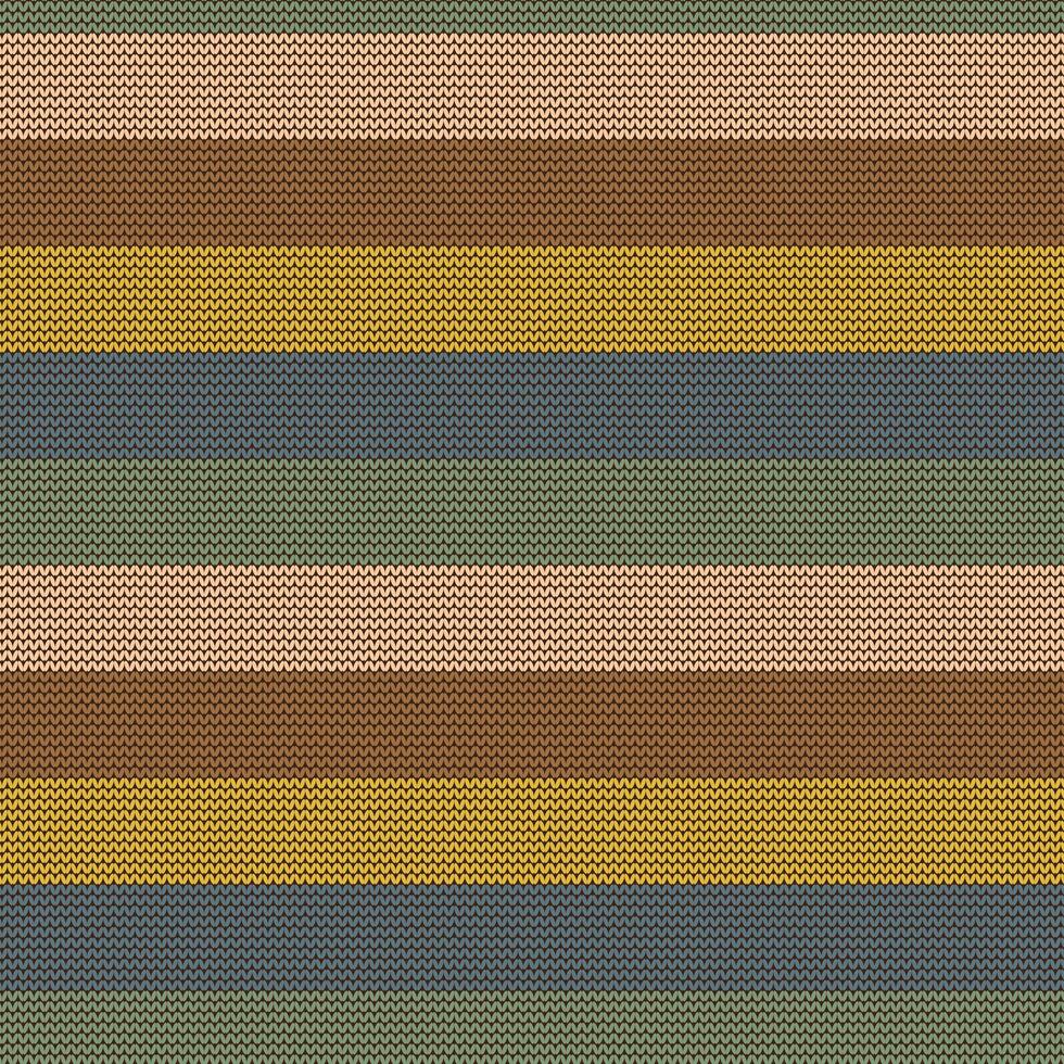 A striped pattern in brown, green and blue vector