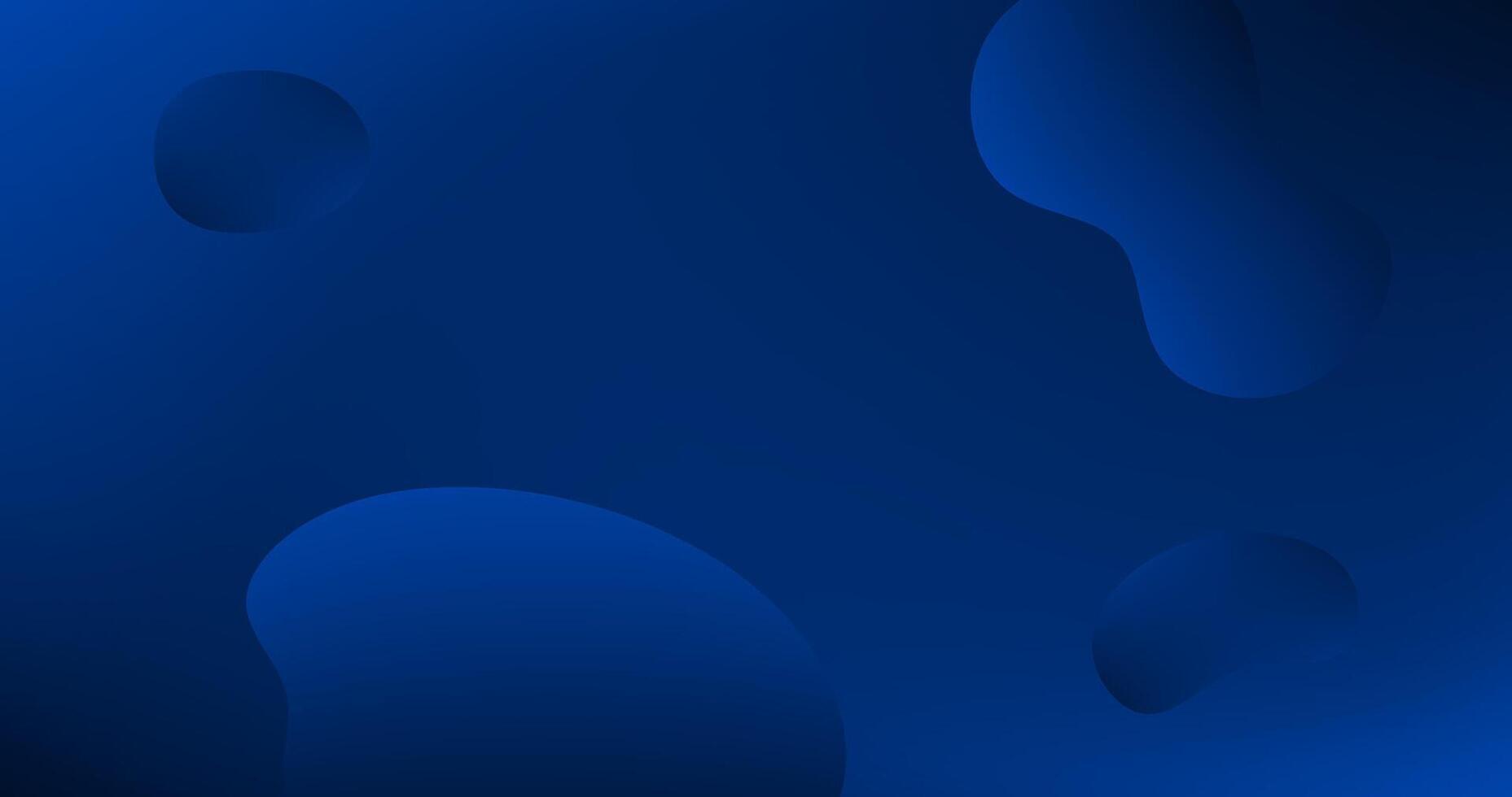 Blue Gradient abstract background with liquid shapes illustration Wallpaper vector