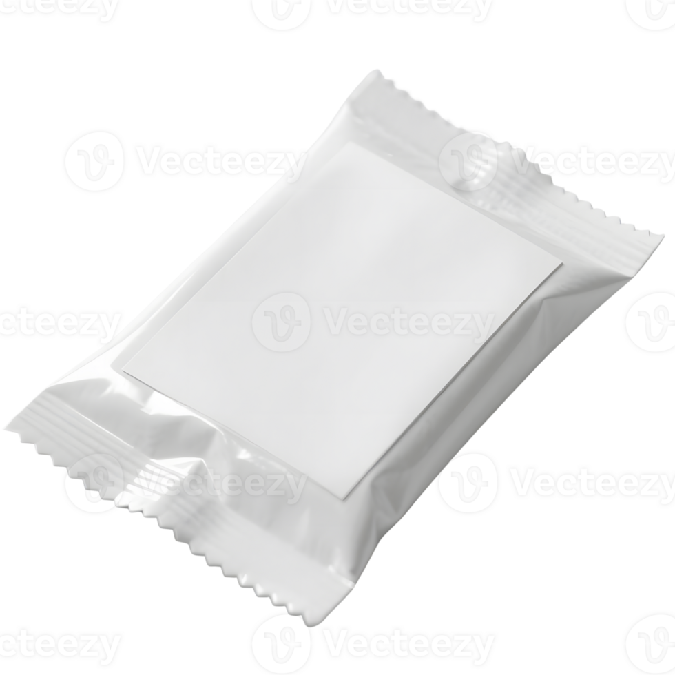 Wrapped snack bar isolated on transparent background png