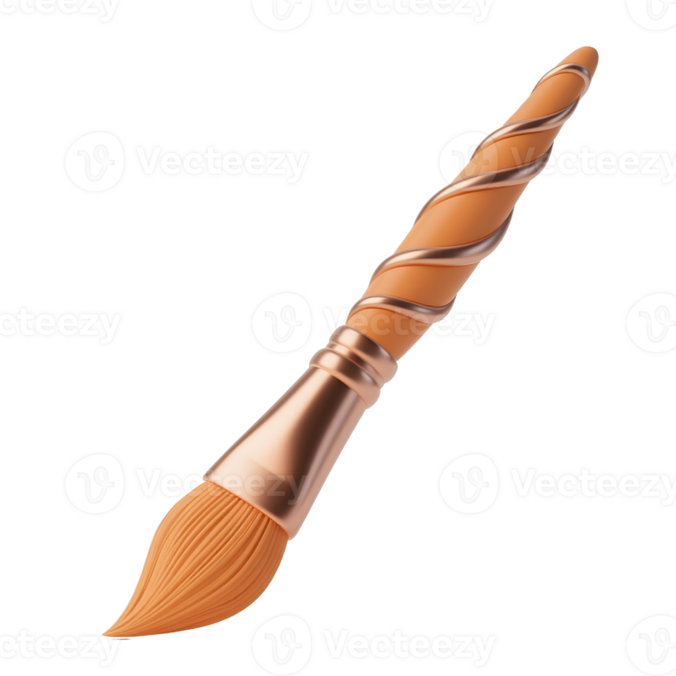 Paint brush isolated on transparent background png