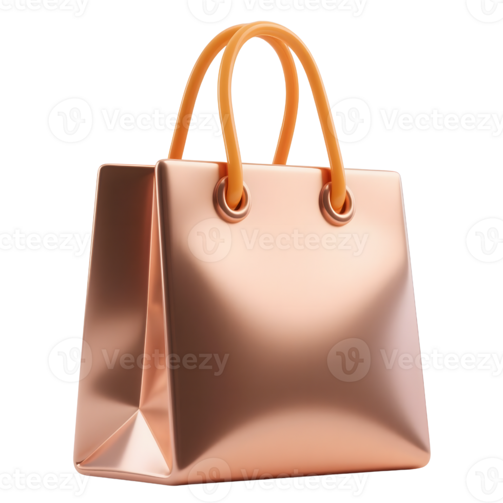 Shopping bag isolated on transparent background png