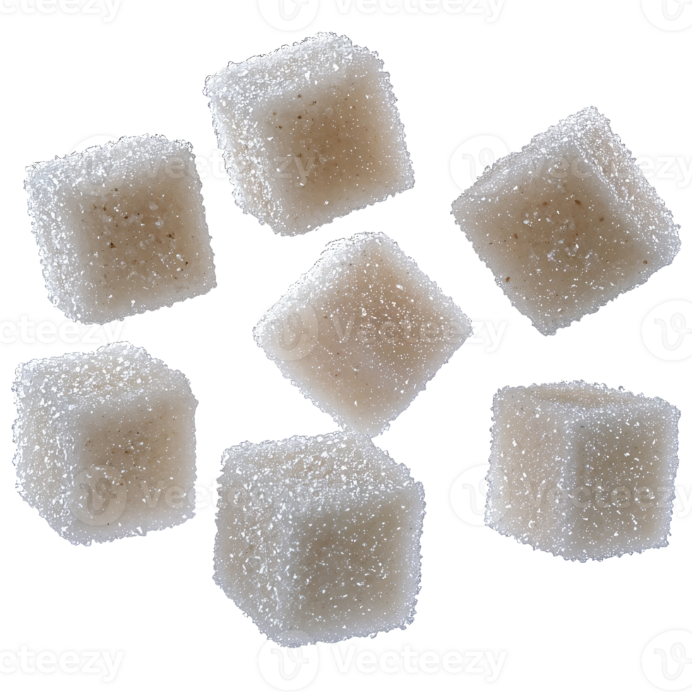 sugar cubes on Transparent Background png