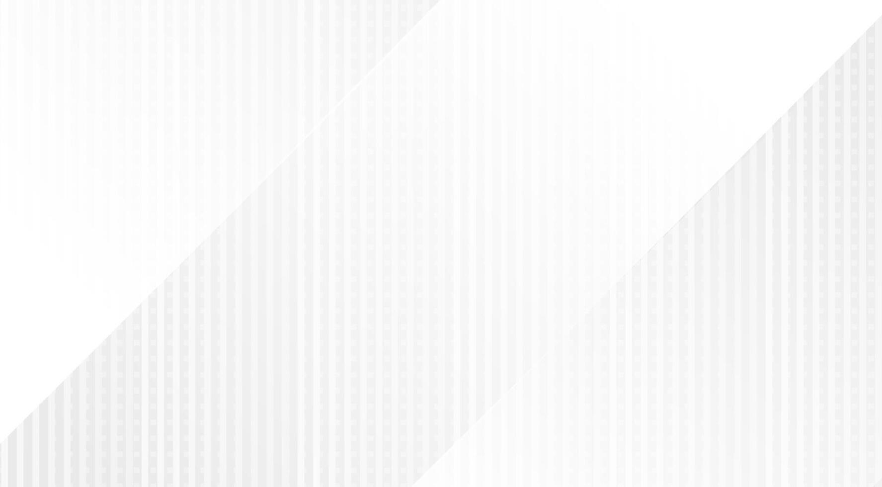 White grey abstract background subtle stripes modern minimalist geometric pattern vector