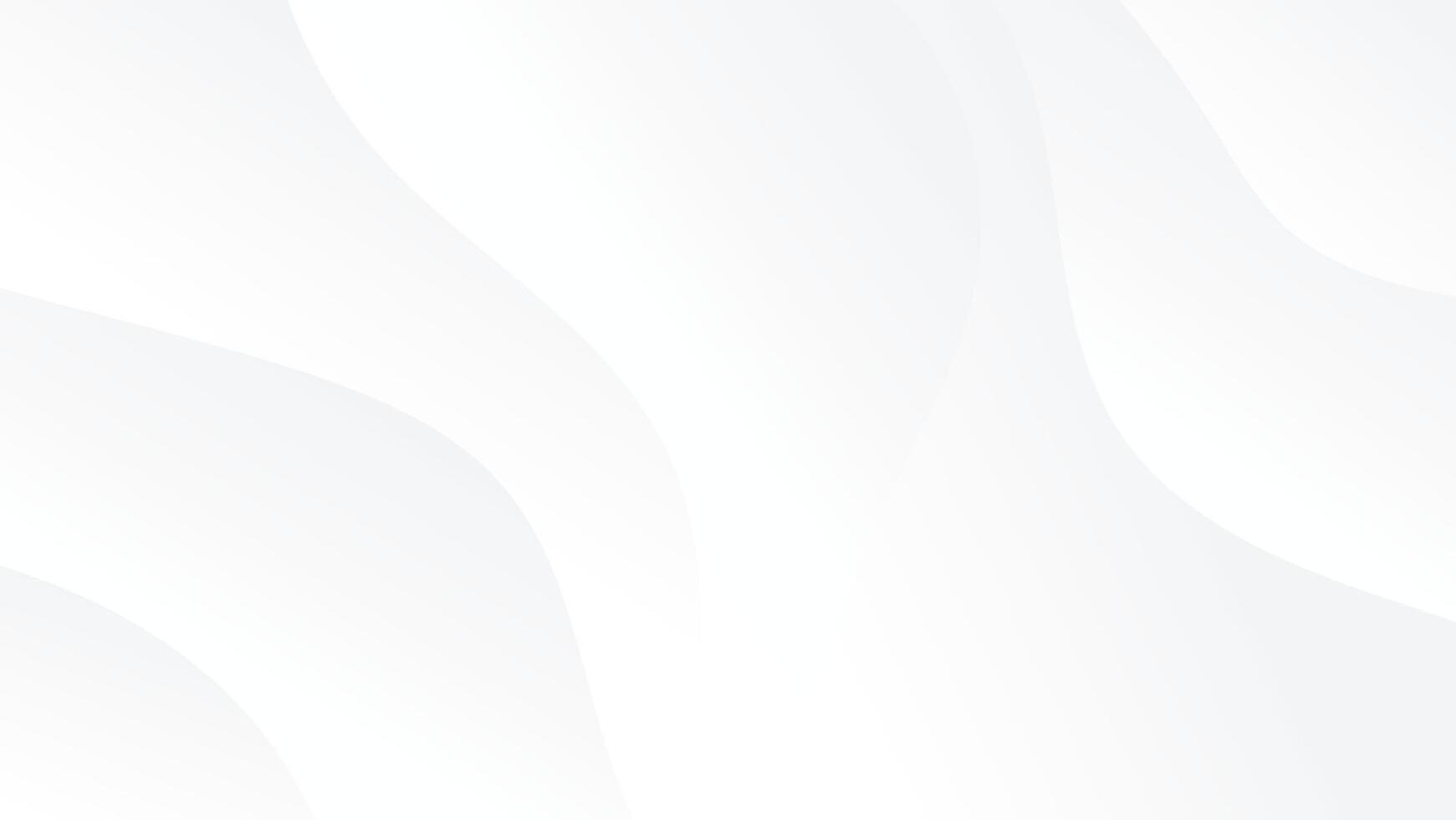 abstract white texture background with wavy creased lines vector