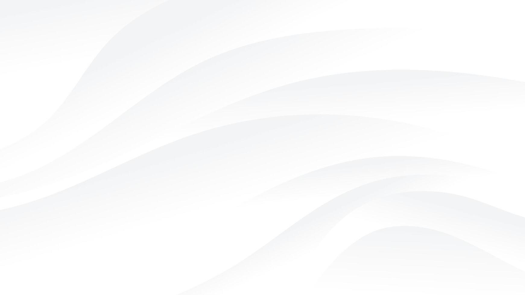 abstract white background with wavy creased lines texture vector