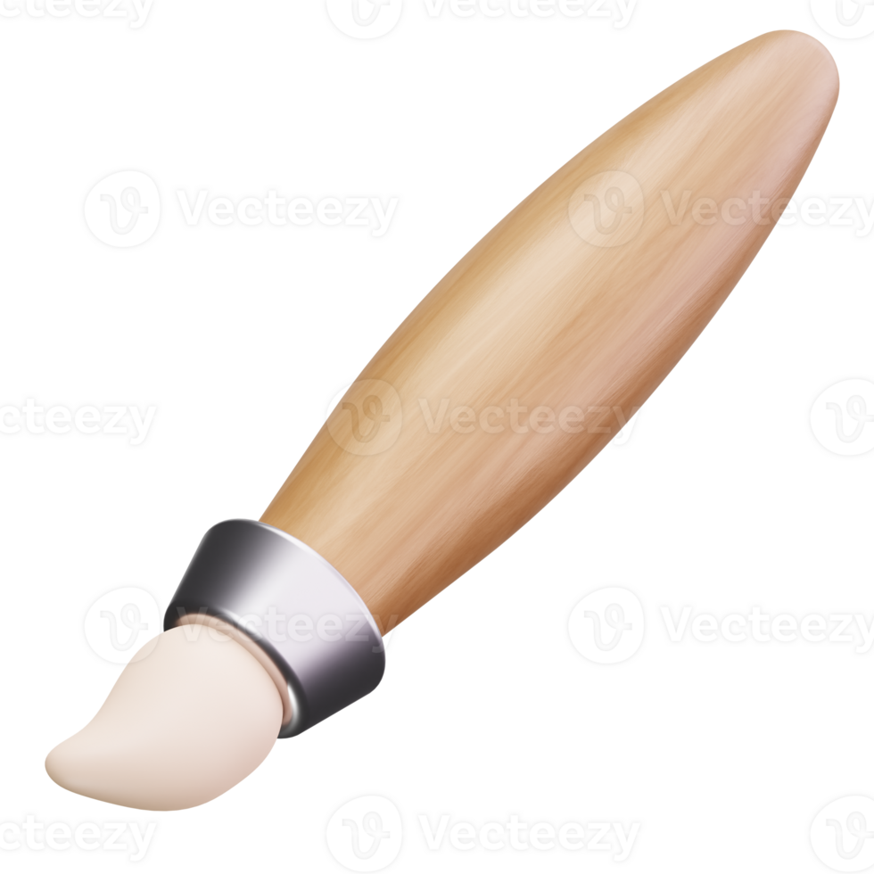 3D Icon Paint Brush Tool png