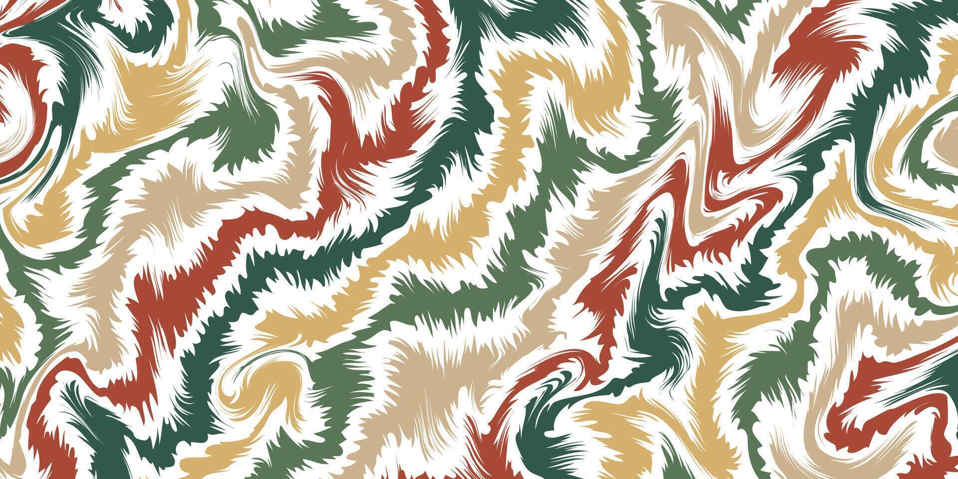 Bright wavy design with a bold vintage feel vector
