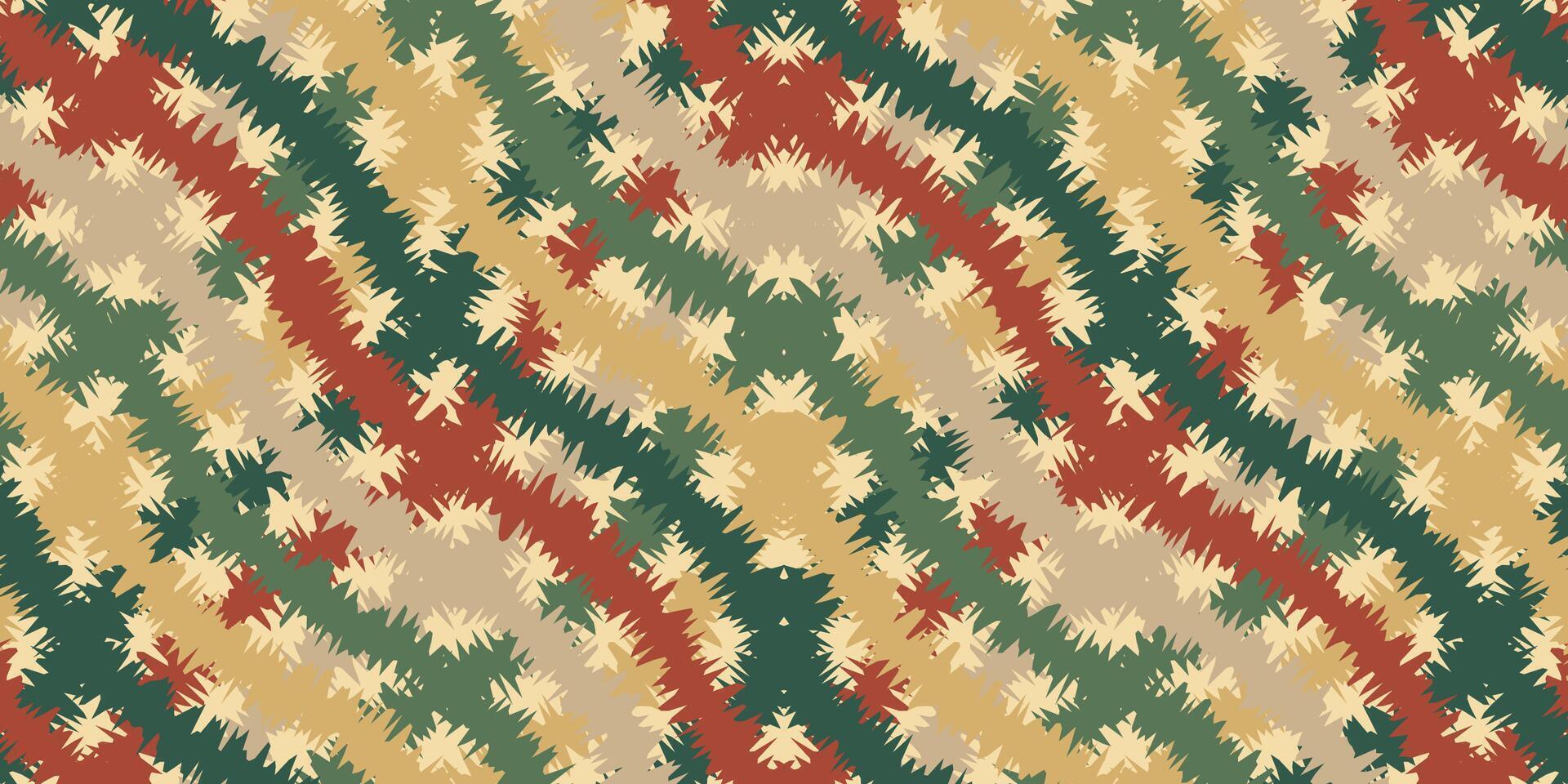 Funky colorful background with 1970s aesthetic flair vector
