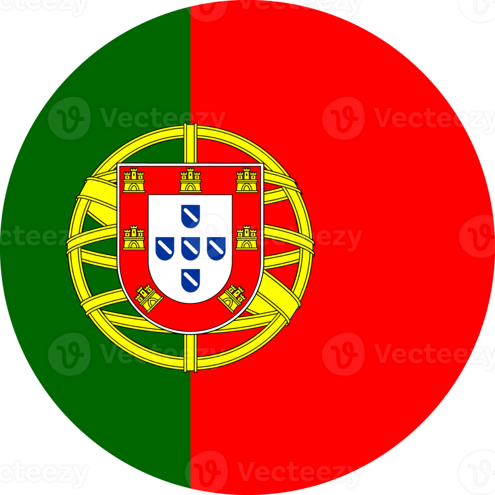 Portugal Flag Round Icon png