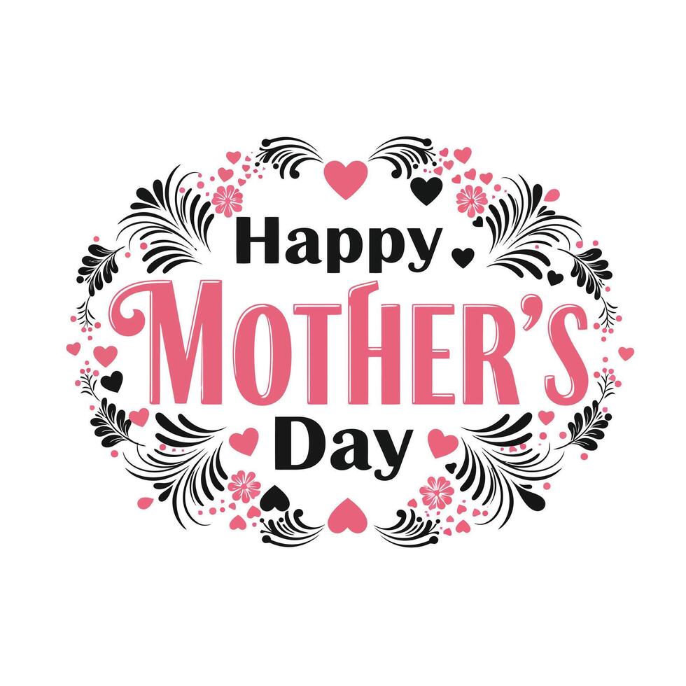 Happy mother's day vector