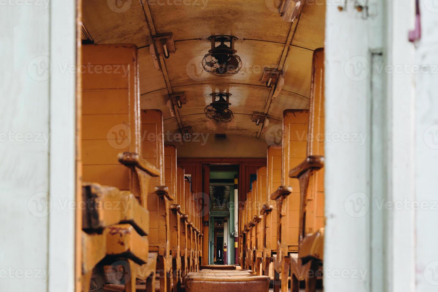 A view of a train car photo