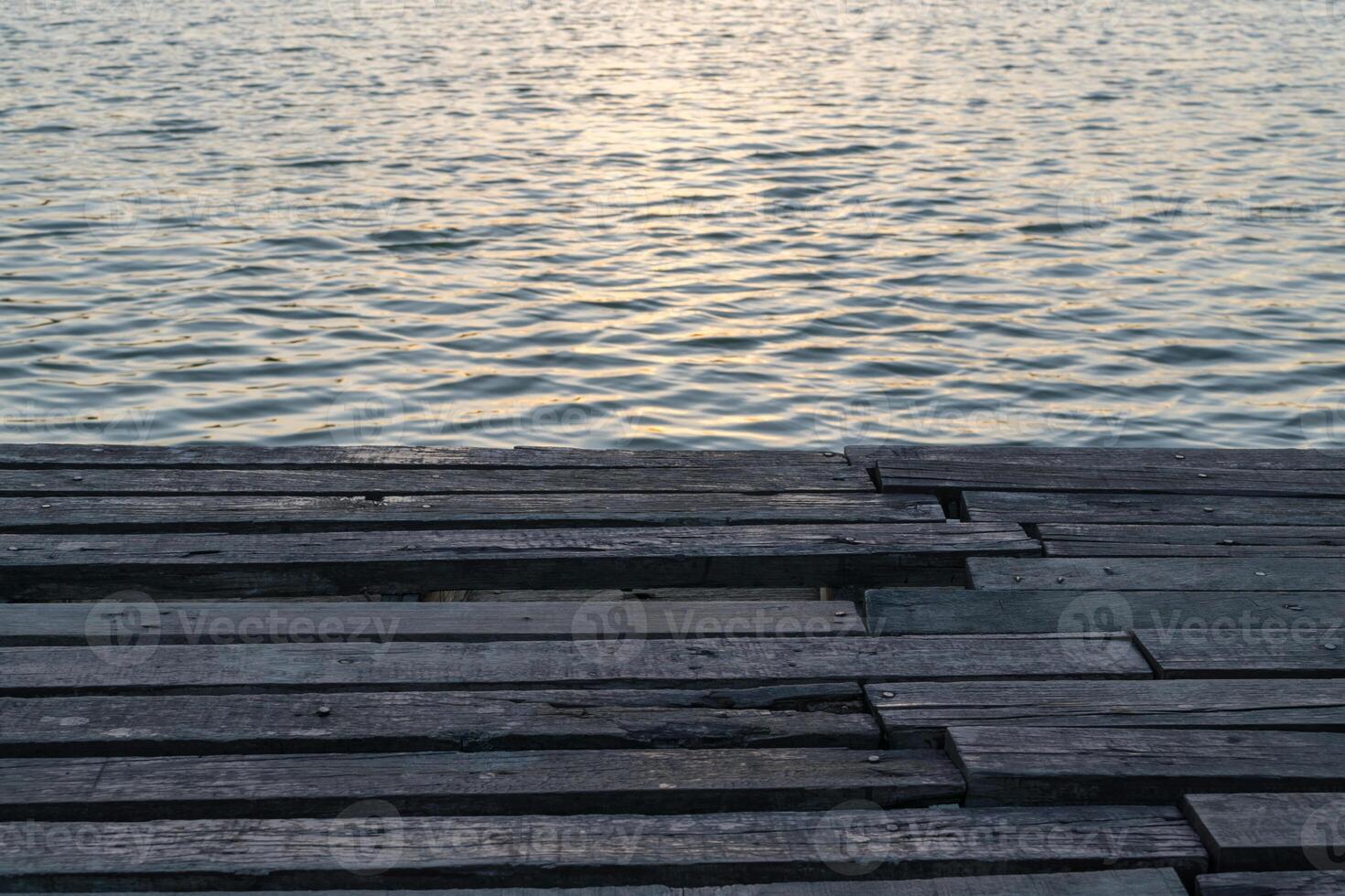 A wooden dock photo