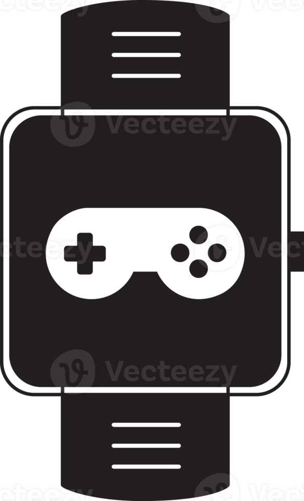 smartwatch with game icon png