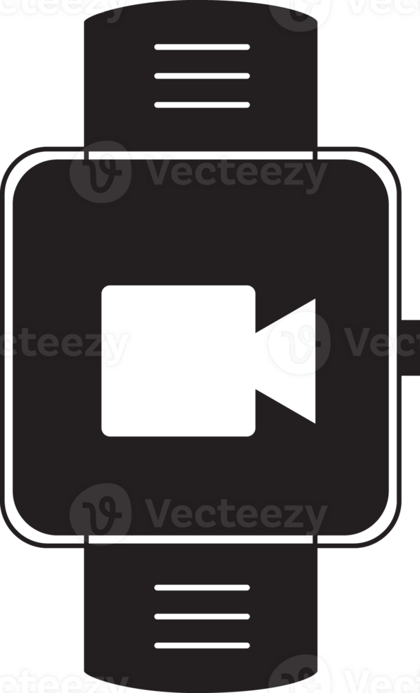 smartwatch with media icon png