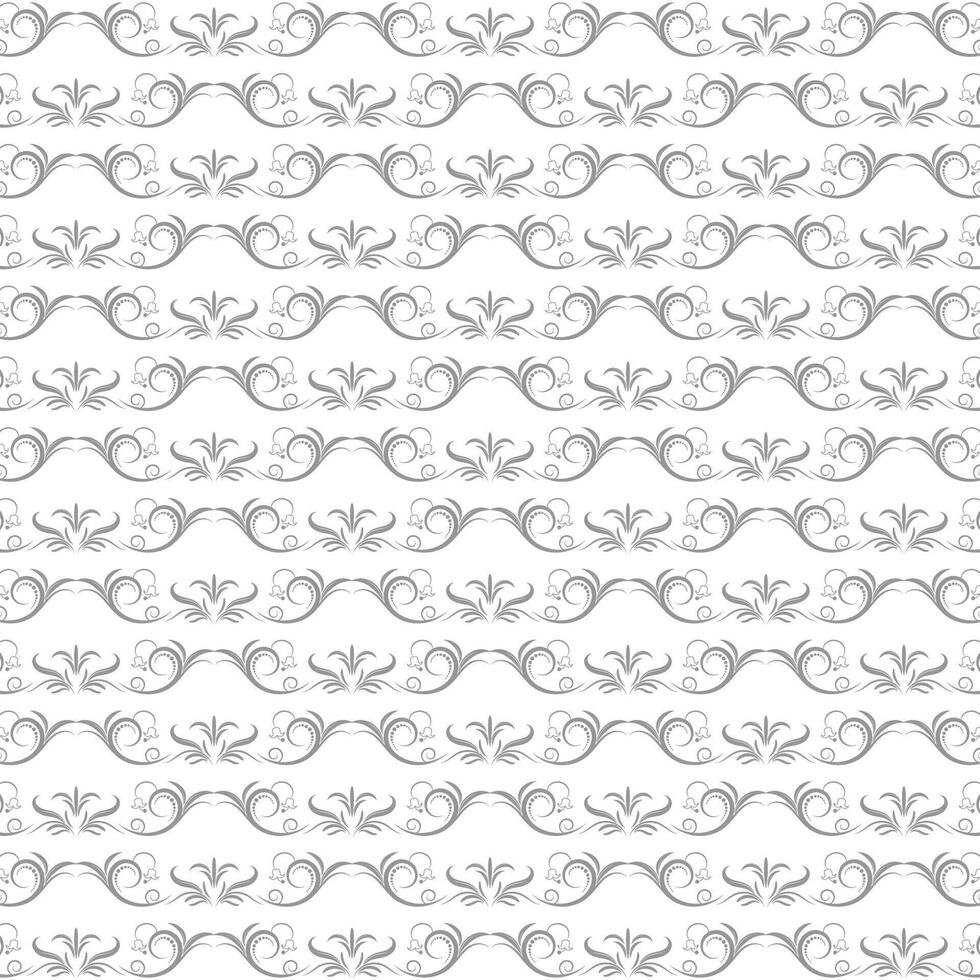 Seamless pattern in classic style, Vintage ornamental pattern background. vector
