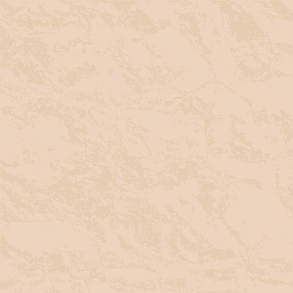 Old gradient brown paper sheet texture. Beige craft paper texture with wrinkles and fine grain illustration. vector