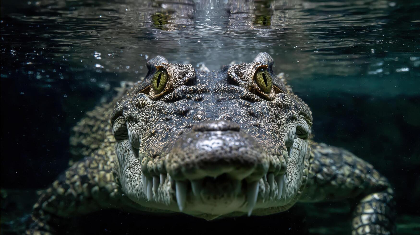 The Unseen Might of an Ancient Crocodile photo