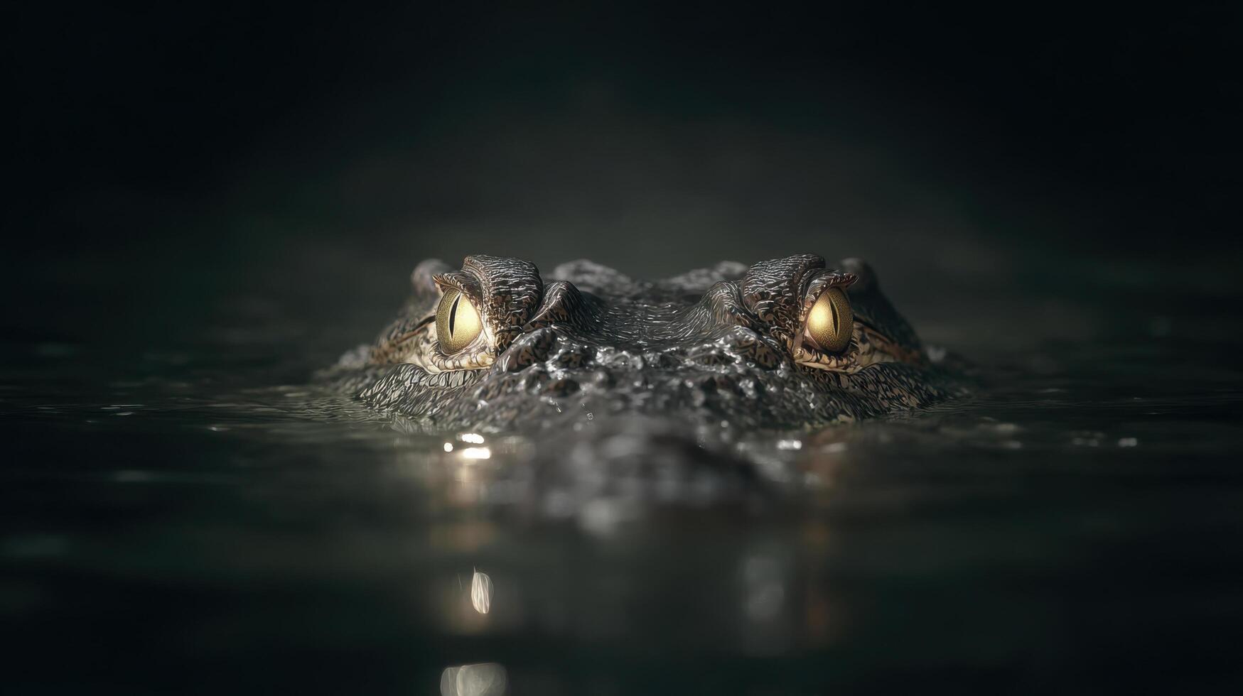 Lurking beneath the surface is a primal fear photo