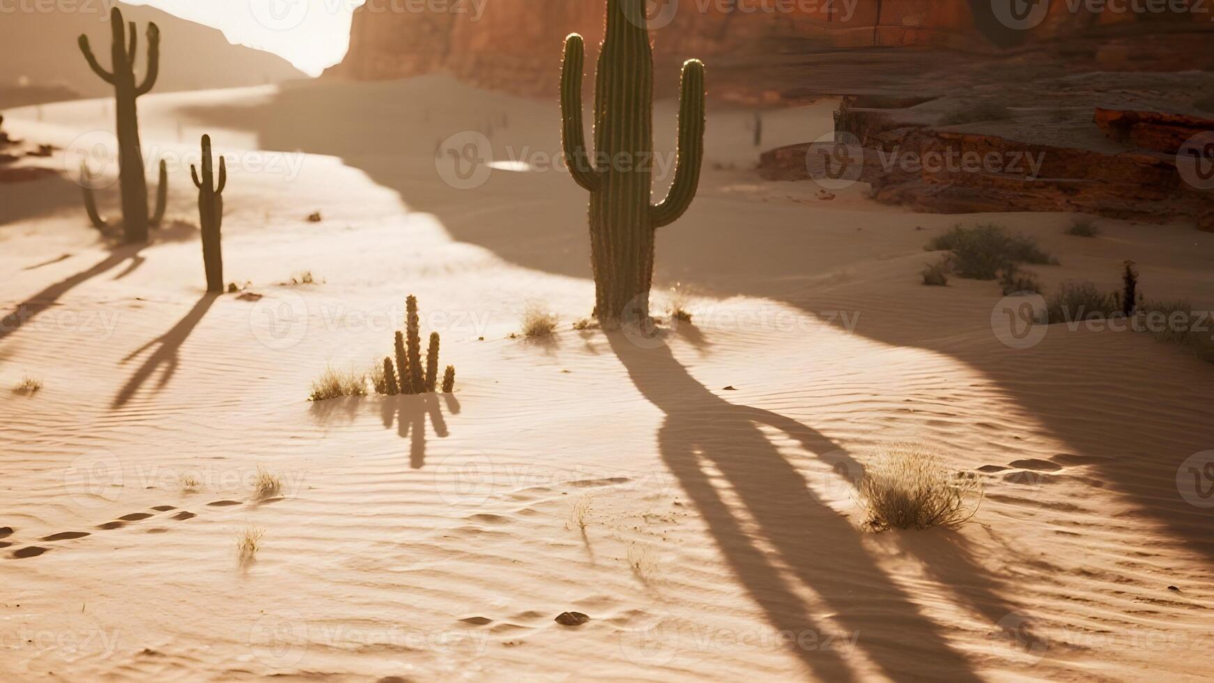 Desertcore Shadows Warm Gradient photo