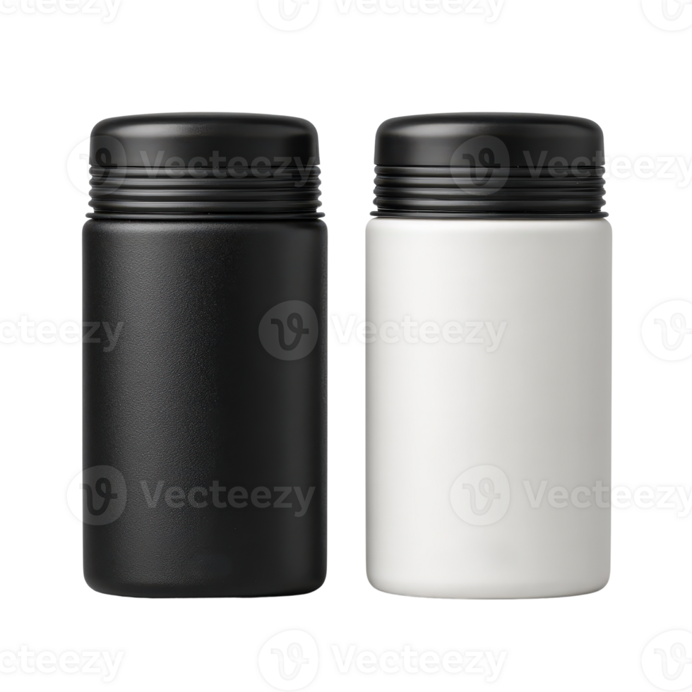 Stylish Black and White Food Storage Containers for Modern Kitchens png