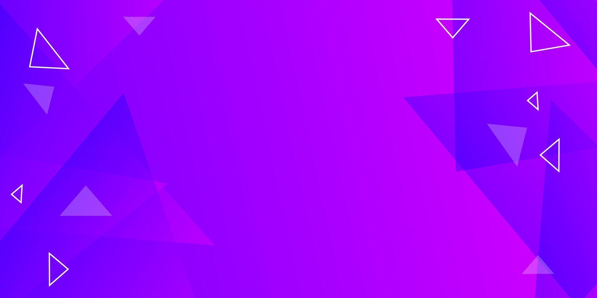 Vibrant purple geometric design background vector