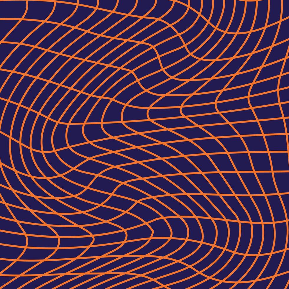 Dynamic Abstract Grid Pattern with Vibrant Colors and Flowing Lines vector