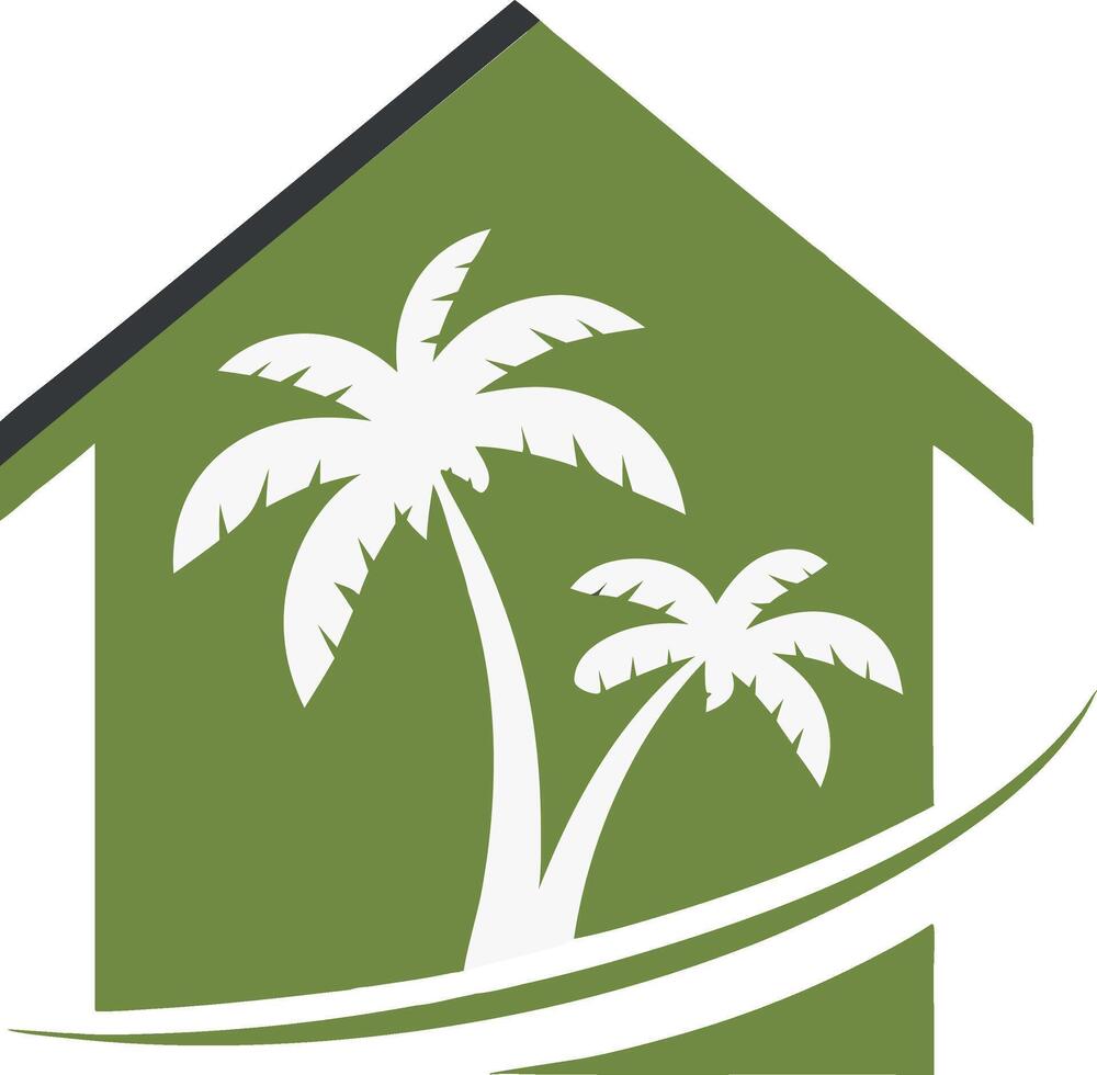 Minimalist House Logo Illustrations vector