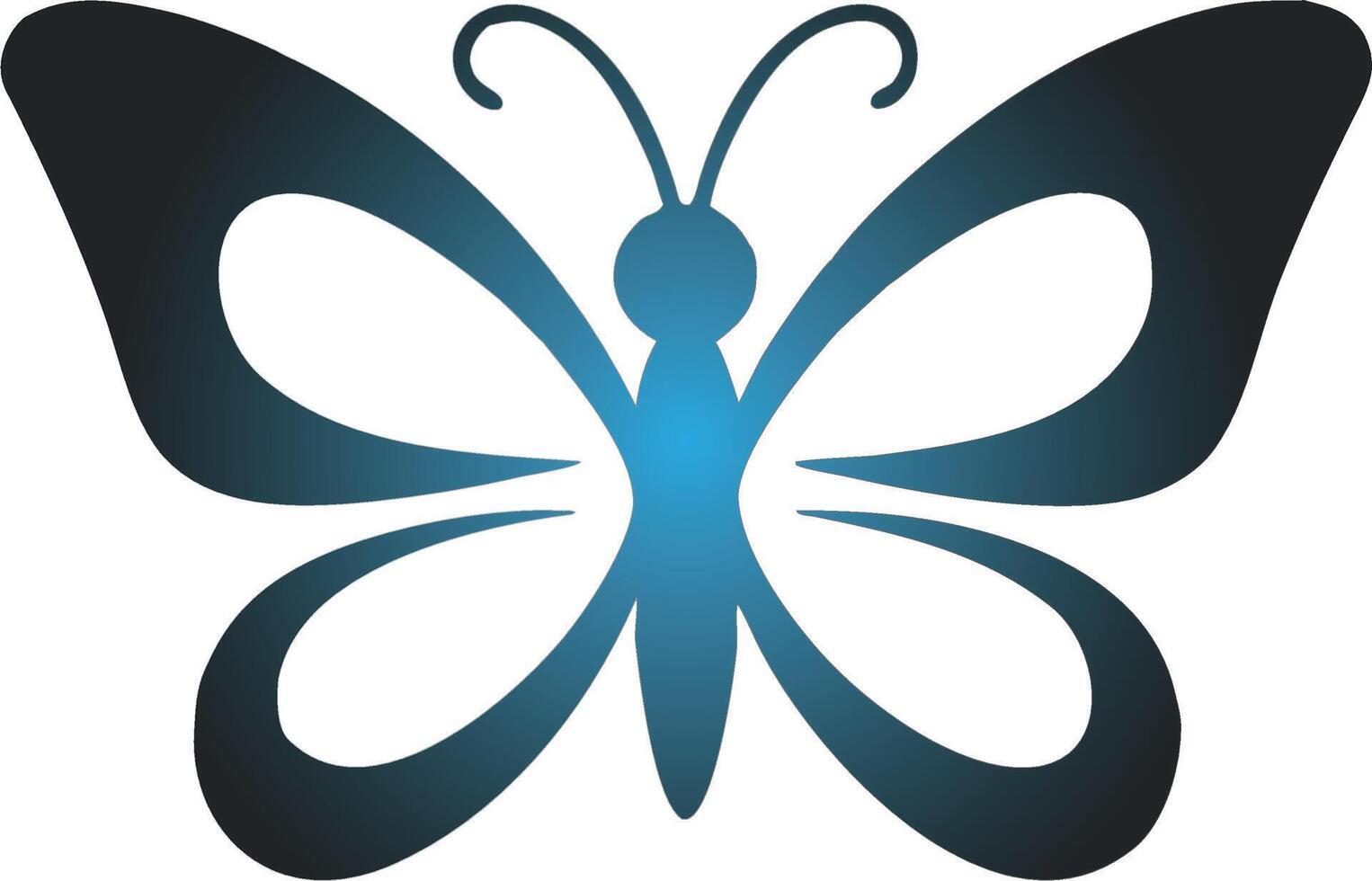 Elegant Butterfly Icons for Designers vector