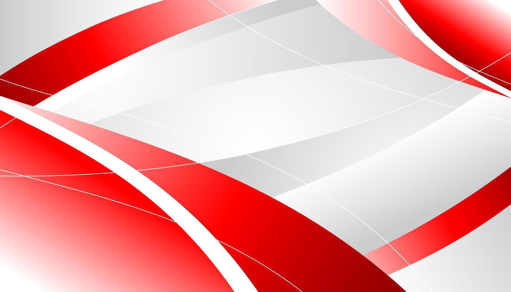 Abstract red and white corporate background. vector
