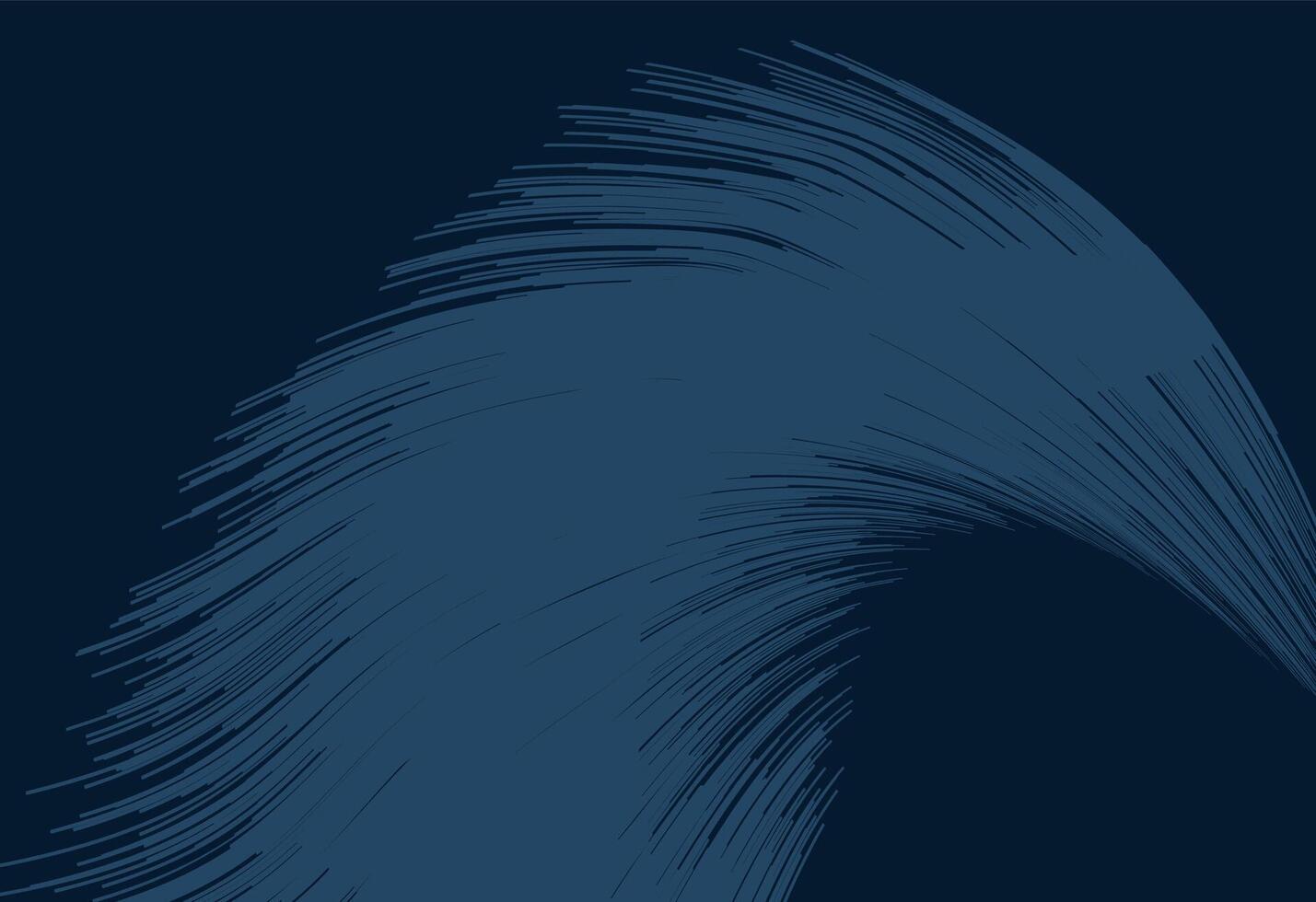 Abstract Dark Blue Brush Stroke Texture vector